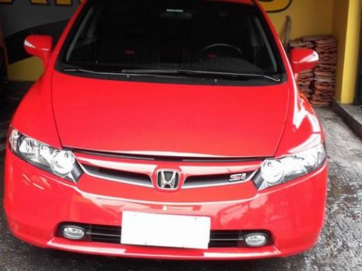 Limpeza de carros – Civic SI Vermelho